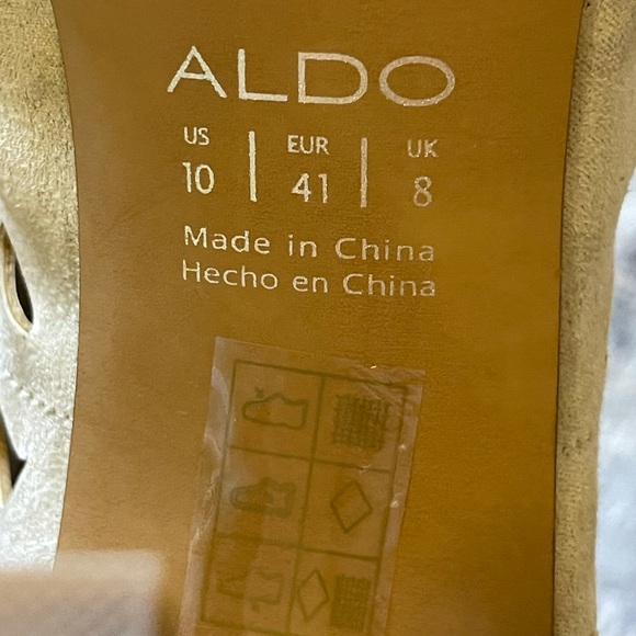 ALDO nude heels size 10 - Picture 10 of 11